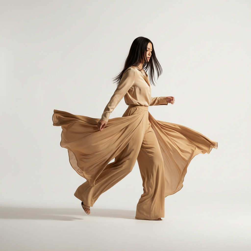 High-Waist Wide Leg Pants